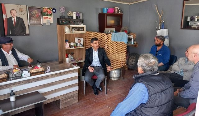 Başkan Eyüp Kahveci Büyüksaka’da Hemşehrileriyle Buluştu