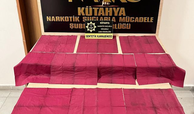 Kütahya’da Uyuşturucu Operasyonu: 2 Tutuklama