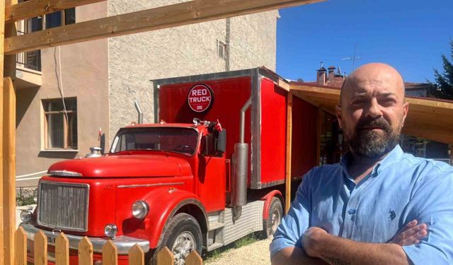 1969 Model Tır, Eskişehir’de Konsept Kafeye Dönüştü