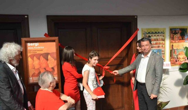 “Ateş Kadınlar” sergisi Eskişehir’de açıldı