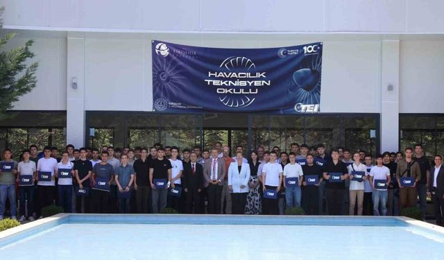 TEI Havacılık Teknisyen Okulu Başarıyla Tamamlandı