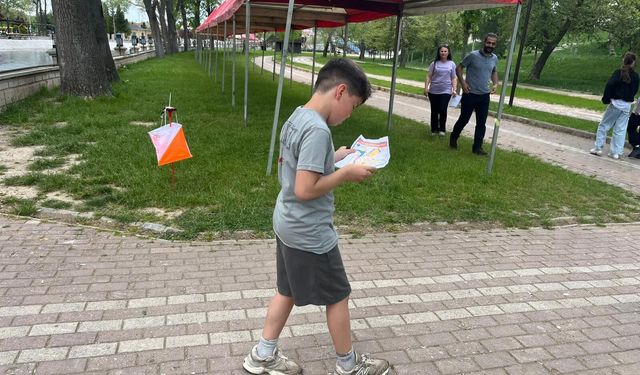 Tavşanlı'da Genç Sporcular Oryantiring Branşında Zamana Karşı Yarıştı