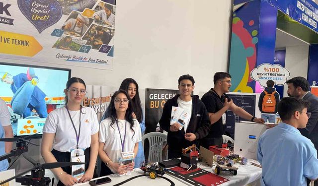 Gençlerin yetenekleri takdir topladı: Zirai drone, akıllı baston ve ilaç takip sistemi Erzurum'da sergilendi