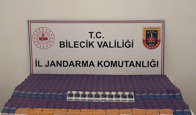 Söğüt’te Kaçak Sigara Operasyonu: Binlerce Doldurulmuş Makaron Ele Geçirildi