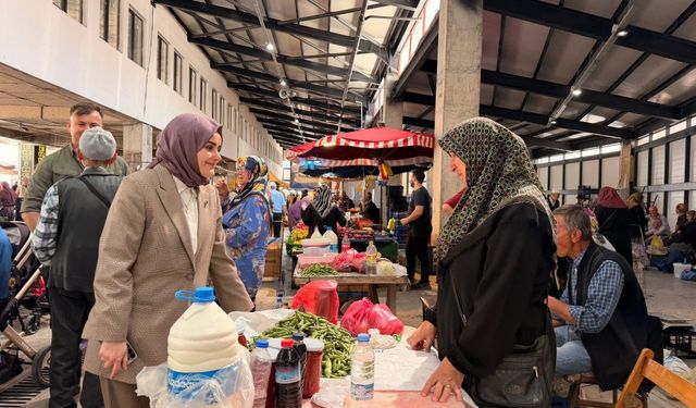 Gölpazarı Kaymakamı Feyza Nur Odabaşı Vatandaşlarla Buluştu