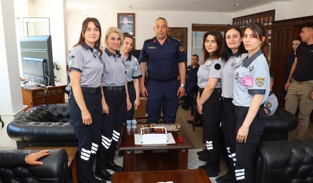 Bilecik İl Jandarma Komutanı Vanlı'dan özel güvenlik görevlilerine hafta ziyareti