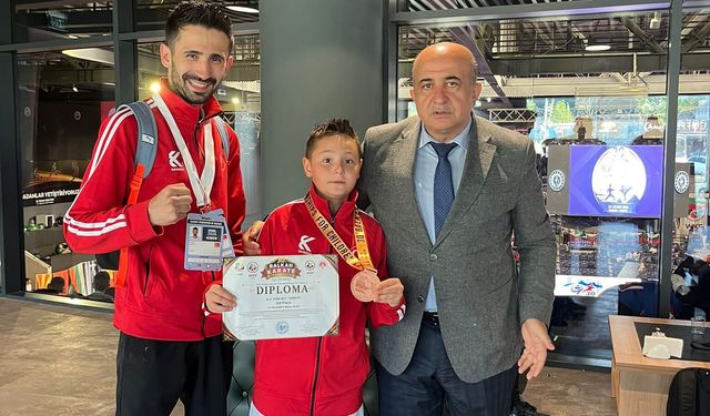 Afyonlu sporcudan önemli başarı: 1700 sporcu arasından Balkan üçüncüsü oldu!