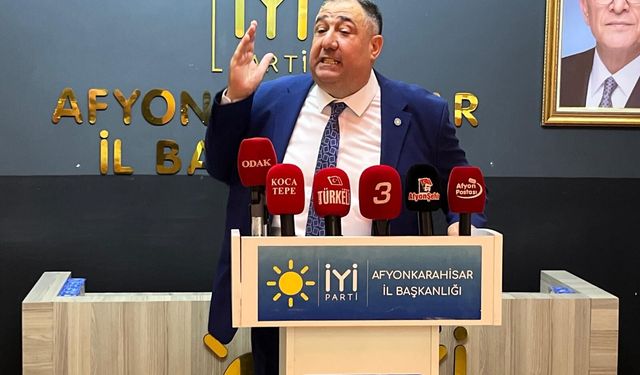 İYİ Partili Mısırlıoğlu'ndan Tepki: “Afyon Belediyesi Sanki Derebeylikle Yönetiliyor, Aklınızı Başınıza Alın!"