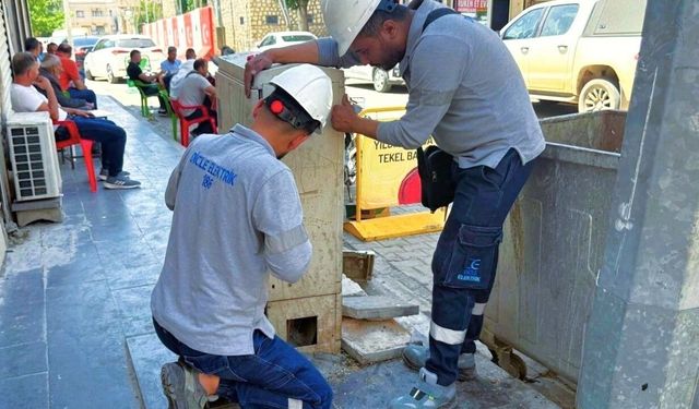 Mardin'de 2 bine yakın elektrik panosuna yetkisiz müdahale: Dicle Elektrik denetimleri artırdı