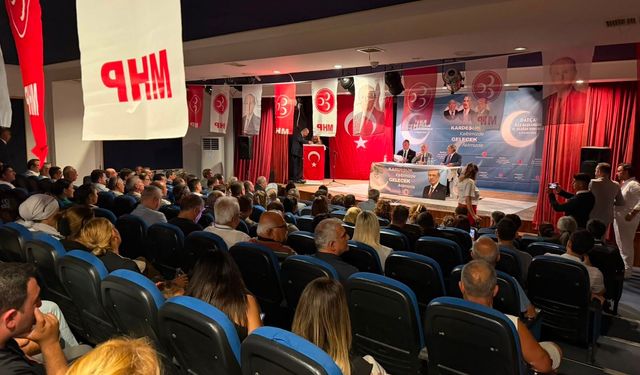 MHP Datça’da Tek Yürek: 15. Olağan Genel Kurul Yoğun Katılımla Yapıldı