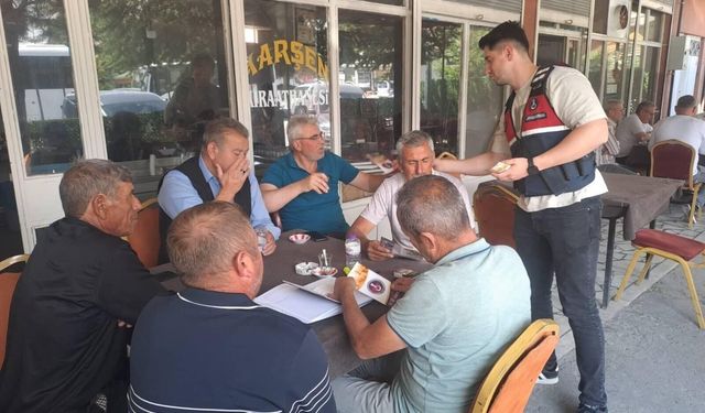 Afyon'da Jandarmadan Vatandaşlara Dijital Dolandırıcılık Uyarısı