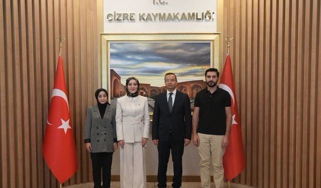 Cizre Kaymakamı Baycar'a TEKNOFEST Drone Şampiyonası Bilgilendirmesi