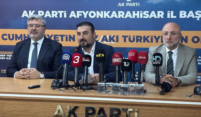 AK Parti Afyonkarahisar’da Özgür Kavak Dönemi Resmen Başladı: "Bu Görev Millete Emanettir"