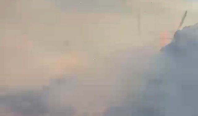 Eskişehir’de saman balyaları alev aldı, yangın eve sıçradı