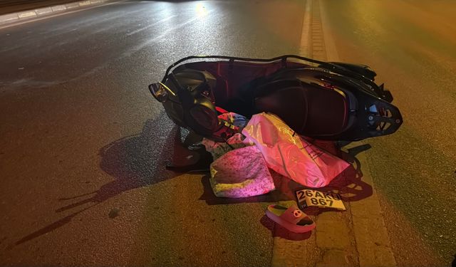 Eskişehir’de motosiklet kazası: Kadın sürücü ağır yaralı