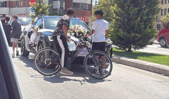 Eskişehir’de bahşiş uğruna trafiği tehlikeye attılar