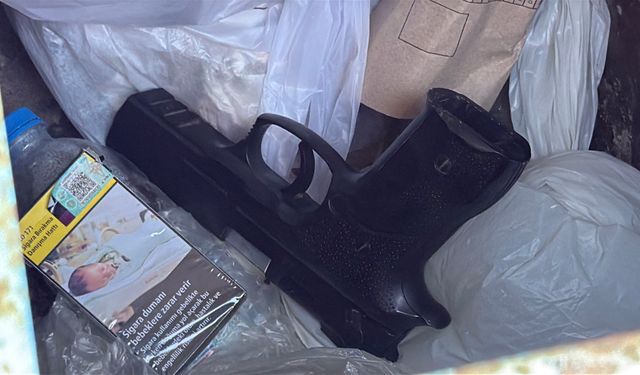 Eskişehir’de kavga sonrası okul önündeki çöp kutusundan tabanca çıktı