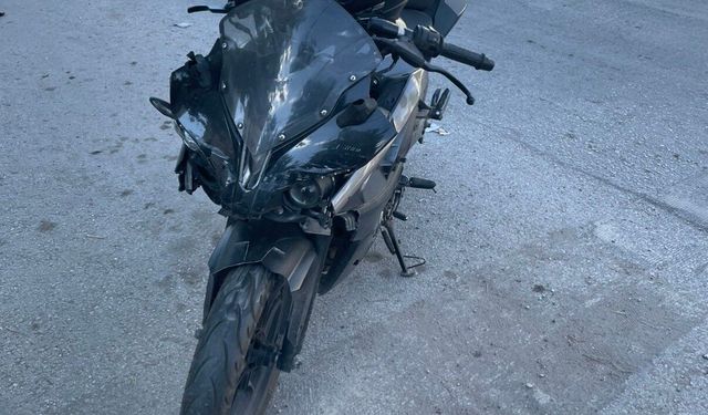 Eskişehir'de motosikletini teslim aldı, 5 dakika sonra kaza yaptı
