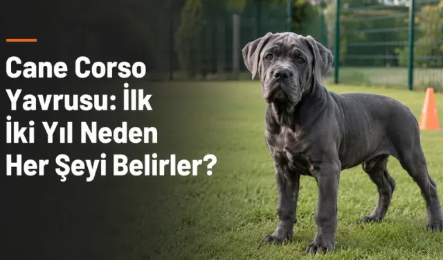 Cane Corso Yavrusu: İlk İki Yıl Neden Her Şeyi Belirler?
