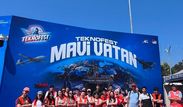 Afyon'un Geleceğin Mühendisleri TEKNOFEST Mavi Vatan'da