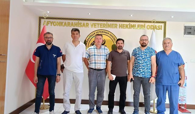 Veteriner Hekimler Odası Başkan Adayı Celalettin Çankaya ve Ekibinden Mevcut Yönetime Ziyaret