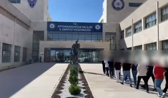 Afyon’da yasa dışı bahis operasyonu: 105 milyon TL’lik para trafiği