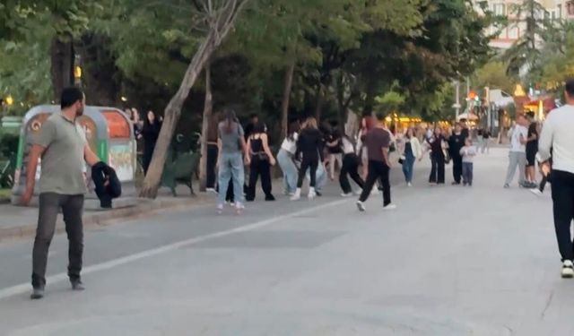 Eskişehir’de kız çocuklarının kavgasına yetişkinler müdahale etti