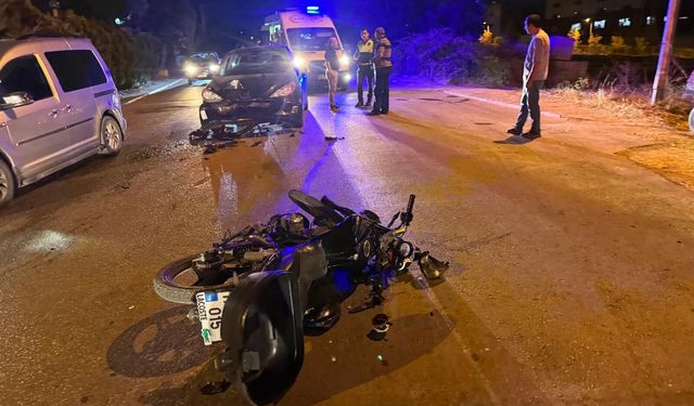 Bilecik Son Dakika: Otomobil ile motosiklet çarpıştı: 1 yaralı