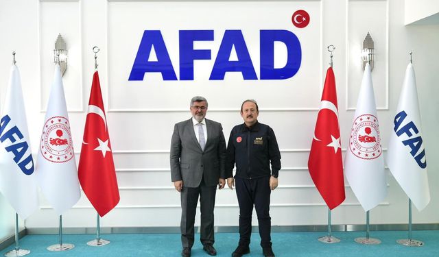 Ali Özkaya’dan AFAD’a ziyaret: Afyon için faydalı görüşme