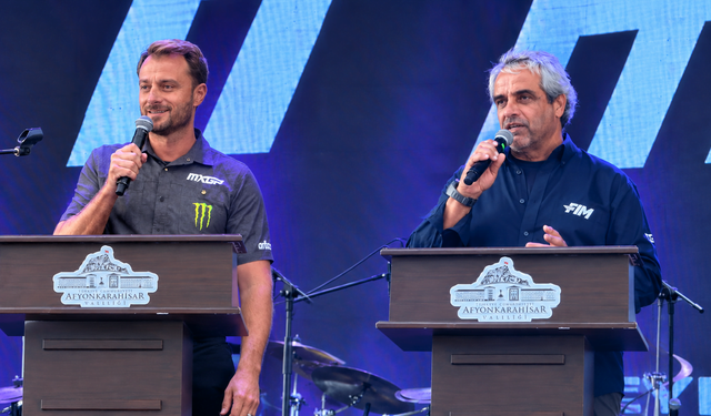 Dünya motokrosunun yöneticileri Afyon’da: “Harika bir deneyim”