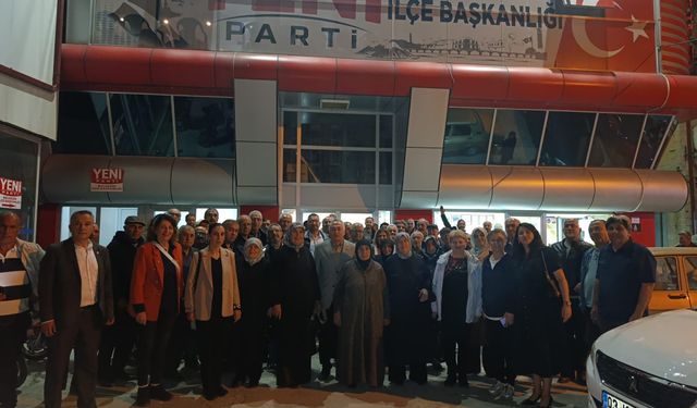 Afyon'da il başkan adayı Hasan Karadeniz'den teşkilata teşekkür mesajı