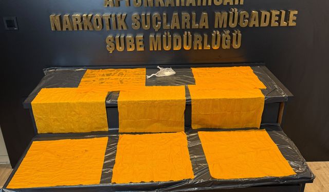 Afyon'da uyuşturucu operasyonu: On binlerce ele geçirildi!