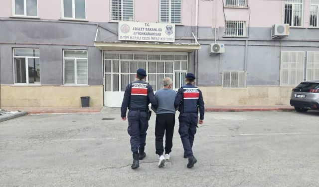 Afyon’da 19 yıl hapis cezasıyla aranan şahıs yakalandı