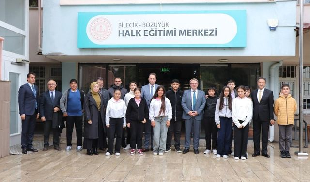 Bozüyük Kaymakamı Helvacı, LGS Öğrencilerine Moral Desteği Verdi