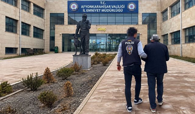 Afyon'da yüksek kazanç vaadiyle 1,5 milyon TL'lik dolandırıcılık! Tutuklandı