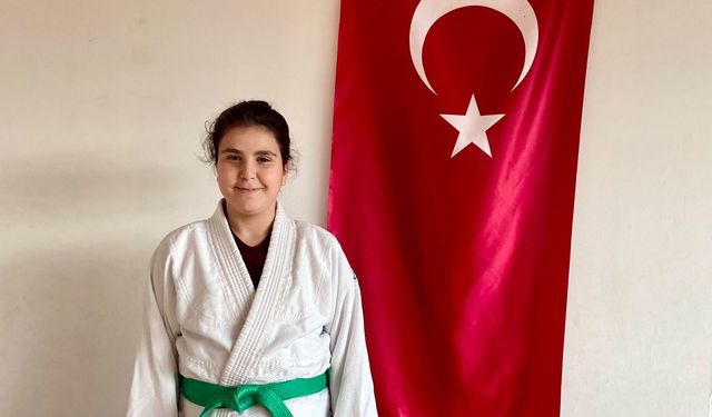 Afyonlu sporcu Burcu Erva Bozkurt, Balkan Judo Şampiyonası'na katılmaya hak kazandı