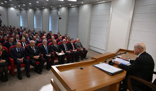 81 il başkanı Bahçeli'nin başkanlığında toplandı: Afyon’da ve yurdun her köşesinde siyasetimizi şevkle yapacağız