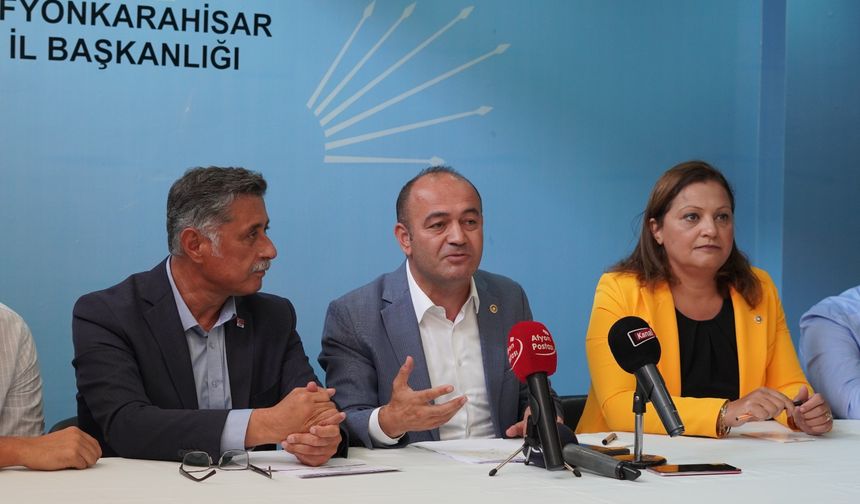 CHP’li Karabat: Afyon’daki etkinliklere ciddi bir katılım olacak
