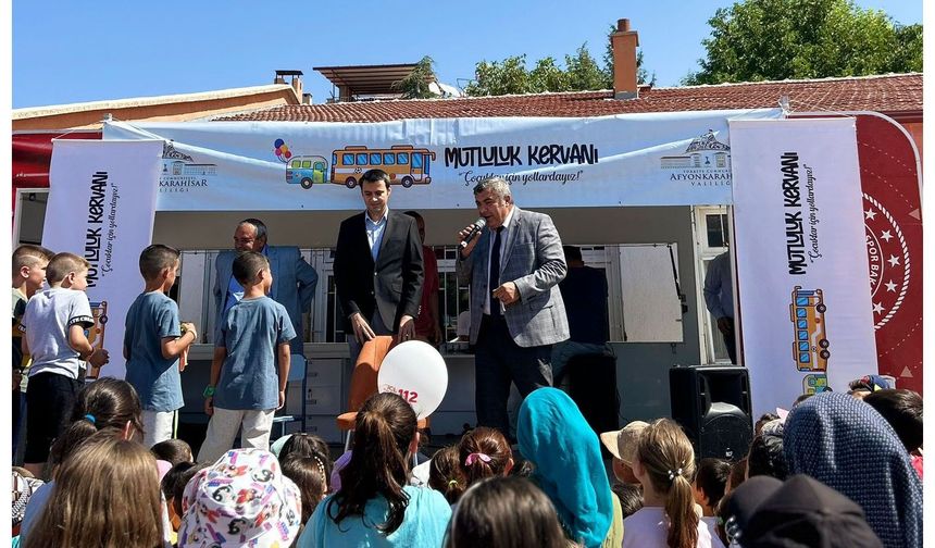 Afyon’da 'Mutluluk Kervanı' projesi devam ediyor