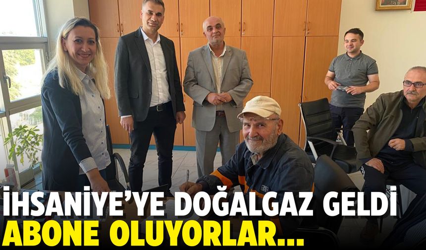 Afyon'da bu ilçeye doğalgaz geldi: Abonelik başvuruları başladı...