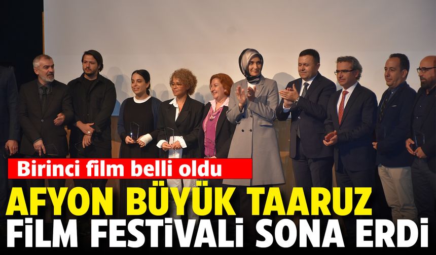 Afyon Büyük Taarruz 2. Uluslararası Kısa Film Festivali sona erdi