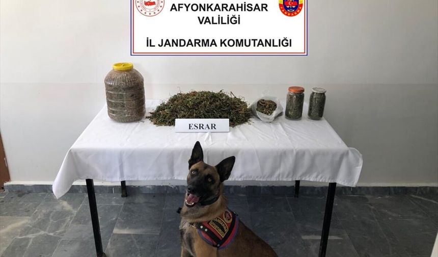 Afyon Sultandağı’nda jandarma bir evi bastı: 4 kişi bakın nelerle yakalandı? 