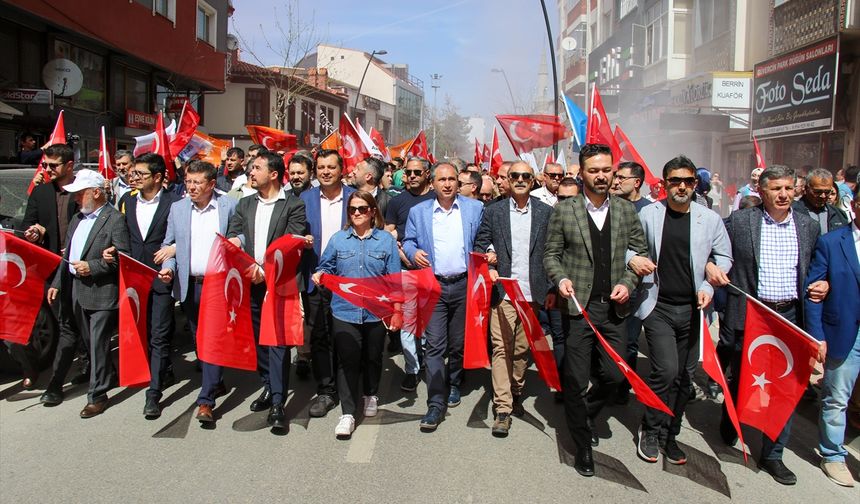 Uşak'ta AK Parti İl Başkanlığınca "Kutlu Yürüyüş" etkinliği düzenlendi