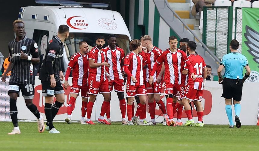 Samsunspor, Konyaspor'u mağlup etti