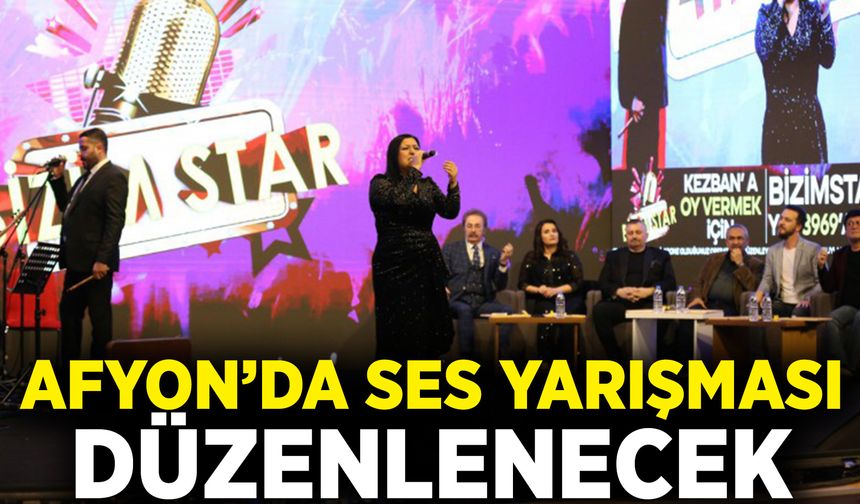 Afyon’da Kültür ve Sanat Yarışmaları Başlıyor: Ses Yarışması İle Başlayacak