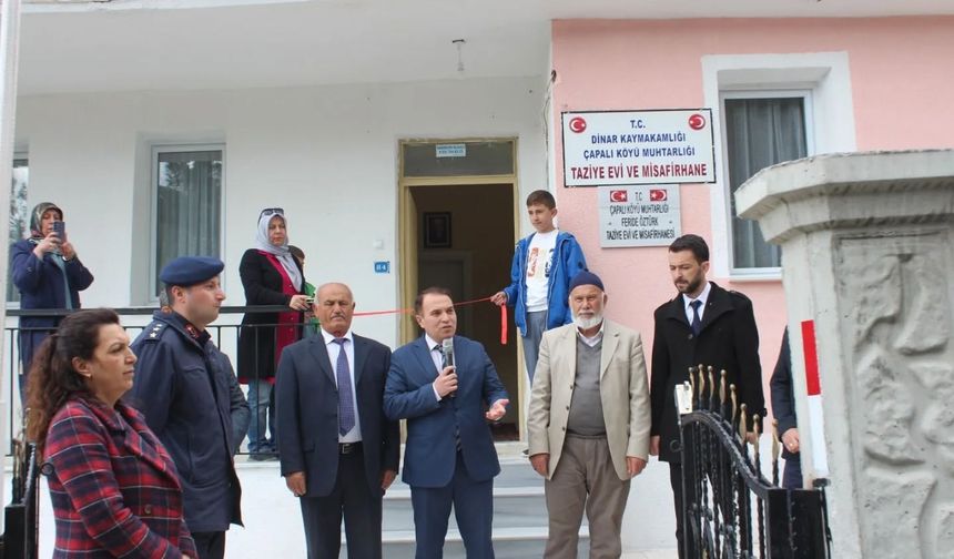 Afyon’un Çapalı Köyü’nde açıldı: Artık acılar burada paylaşılacak