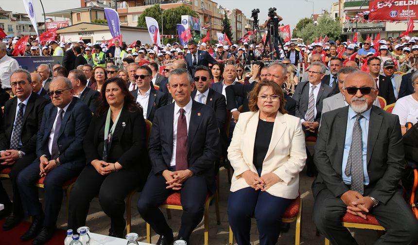 CHP Lideri Özel, Aydın'da Ayşenur Ezgi Eygi Parkı'nın açılış töreninde söz aldı:
