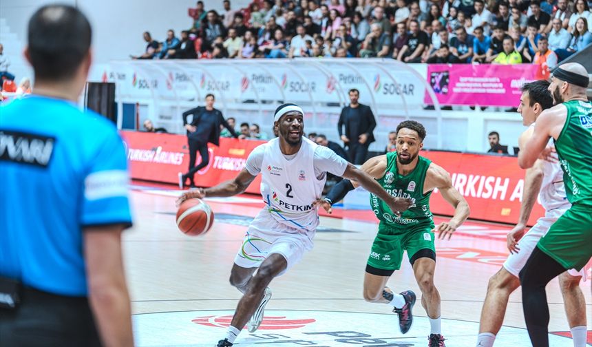 Türkiye Sigorta Basketbol Süper Ligi: Aliağa Petkimspor: 86  - Bursaspor Yörsan: 95