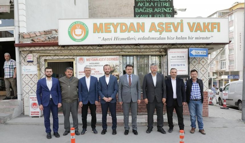 Vali Musa Işın’dan sosyal sorumluluk kuruluşlarına ziyaret