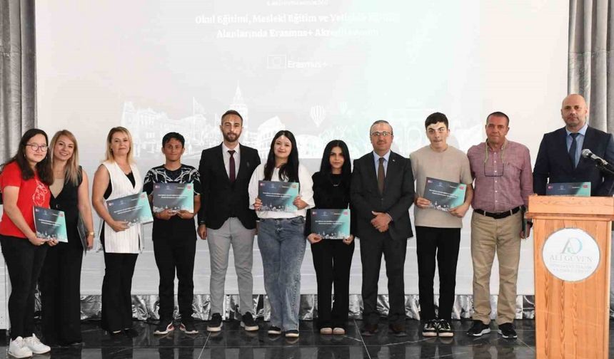 Eskişehir’de Erasmus+ Sertifika Töreni Gerçekleştirildi